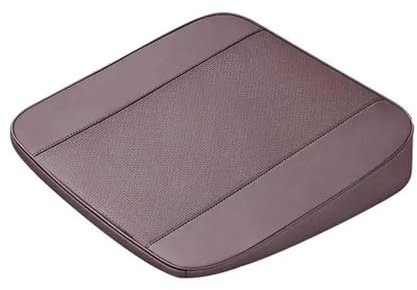 YJTYC Asiento Elevador de Coche para Suzuki Ignis, Cojin Coxis para Conducir Cojines Antiescaras de Espuma Viscoelástica Cojin Coxis,Brown-6 cm