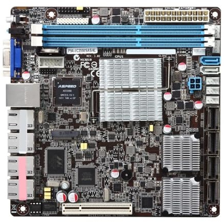 motherboard Fit For ASUS P9A-I/C2550/SAS/4L Server Mini ITX Motherboard Socket C2550 DDR3 1333/1600 ECC/Non-ECC UDIMM VGA Port 2xUSB2.0 M.2