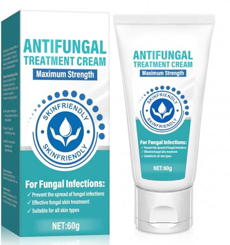 Hautpilz Creme, Extra Starke Antipilzcreme, Antikörper Ringelflechte, Ekzeme, Schweißblasen, Zur Anwendung An Gesicht Und KöRper, 60 gramm (1er Pack)