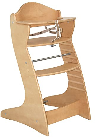 roba Seggiolone Chair Up, per neonati e bambini, evolutivo, legno naturale