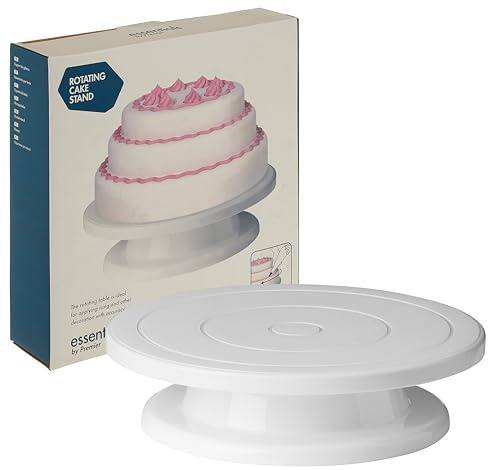 PREMIER Housewares 806489 Supporto Giradischi per Decorare 5 Pezzi, Bianco