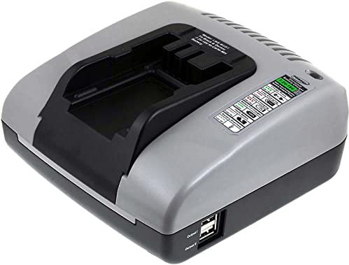 akku-net Akku-Ladegerät mit USB für Black & Decker Schlagbohrschrauber XTC18BK, 7,2V-18V