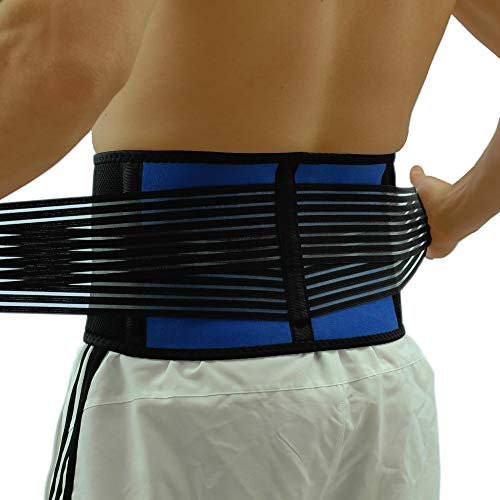 NeoPhysio Breathable Neoprene Lower Back Support Belt - L = 32-36