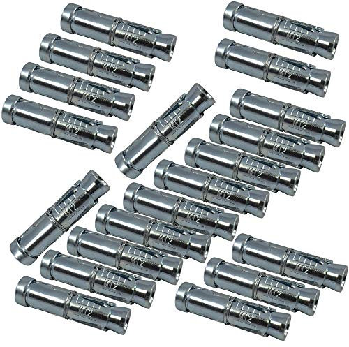 M12 Befestigungsdübel Mauerwerk für Kernbohrständer 20 Stück