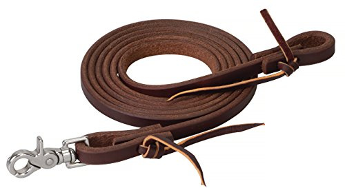 Weaver Leather Herren 50-1417 Weaver Leder-Zügel, 1,27 cm x 1,8 cm, Goldkastanie, 1/2 x 7.5'