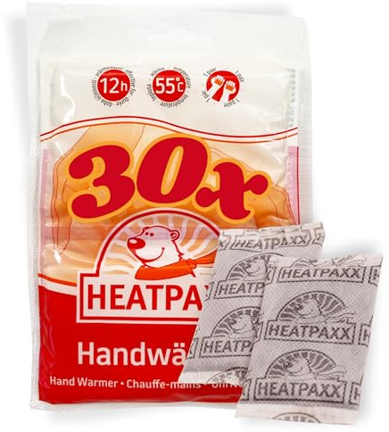 HeatPaxx Handwärmer – Luftaktivierte Einweg-Wärmepads für Outdoor, Wintersport & Alltag – Bis zu 12 Stunden Wärme – Verschiedene Packungsgrößen