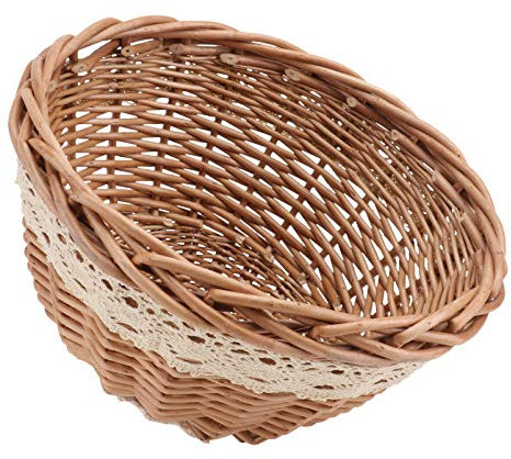 Cabilock Cloche Alimentaire Rotin Tissée Main Protection Légumes Panier De Rangement Maison Boîte De Rangement