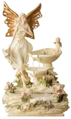 guiling-1986 Gartenbrunnen Kreative Wasserbrunnen-Dekoration, große Bodendekoration im Wohnzimmer-Innenhof, TV-Schrank-Luftbefeuchter Terrassenbrunnen