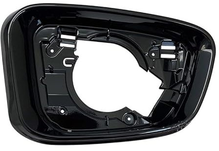 CCLXWY Außenspiegel Rahmen Außenspiegel-Abdeckrahmen ABS Aussenspiegel Abdeckung Spiegelkappe Rahmen Linke und Rechte Seite Für BMW 5 Series G30 G31 G38 2018 -,Right