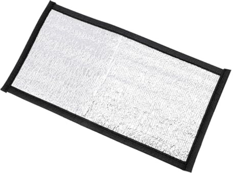MUELODSIC Reflektierende Heizmatte für Reptilien und Kleintiere Selbstwärmendes Aluminiumfolien heizkissen für Terrarien Energiesparend für Katzen Meerschweinchen Chinchillas Geeignet