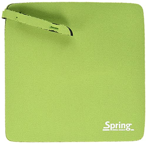 Spring 2094045202 Grips Topflappen 1 Paar, Andere, grün, 1 x 17 x 17,4 cm | Küchentextil, weich, flexibel, griffest, fleckenabweisend, thermoresistent, hitzebeständig bis 250 °C, 2 Stück