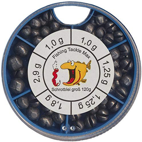FTM Unisex – Erwachsene 10C6032120C10 Schrotblei grob-120g Spaltbleie für Stippposen & Forellenposen, Klemmbleie zum Forellenangeln & Stippfischen, Angelbleie, Bunt, Normal