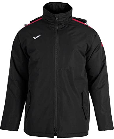 Joma XL Anorak trivor, Unisex-vuxen, svart-röd