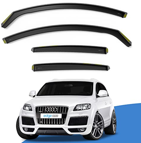 EdgeVisors Wind Deflectors for Audi Q7 MK1 Door 5 Door SUV 4pc Accessories