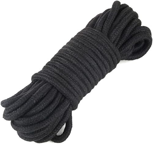 Còrda in cotone di colore nero, 5 metri