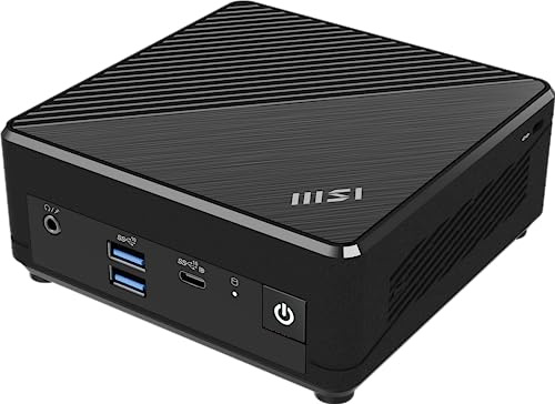 MSI Cubi N ADL Mini PC : Intel Celeron N100, Wi-FI, Thunderbolt Type C, Noir, Non-OS/Barebone: ADL-020BUS