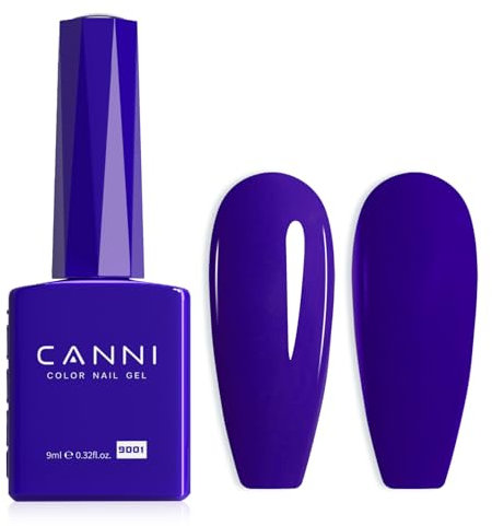 CANNI Hema Free UV Negellack Natur Navy blau Gellack Gel UV Nail Art Klassischer und All MatchStil Soak Off Gelnagellack für UV Lampe