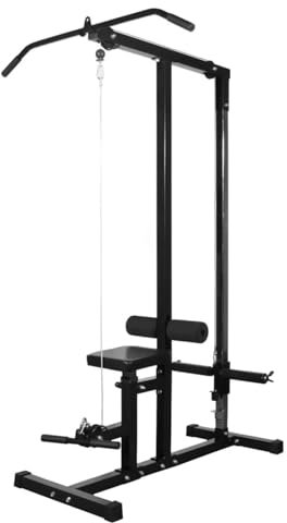 ZEYUAN Kraftstation ohne Gewichtsplatten, Power Station, Kraftstation Für Zuhause, Kabelturm, Stairmaster, Homegym, Kabelzugstation, Riechsalz Kraftsport