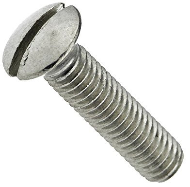 Linsensenkschrauben mit Schlitz ISO 2010 Edelstahl A2 blank M 3 x 5-200 Stück