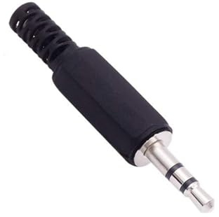 RUITEXUN 3,5 mm TRS 3-poliger Stereo-Stecker, Ersatz-Reparaturstecker, Klinkenstecker, 3,5 mm, Löt-Typ, DIY-Audiokabel-Anschluss für Kopfhörer, Headset, Kopfhörer