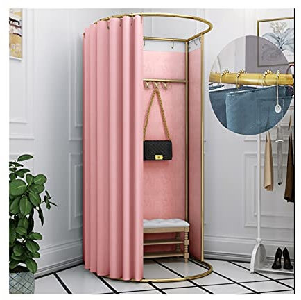 Tragbares Duschzelt mit Umkleideraum-Funktion für Bekleidungsgeschäft, Party und Campingkabine, Trockentoilette (Farbe: D, Größe: 80 x 85 x 200 cm)