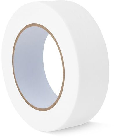 Amazon Basics, Nastro per mascheratura multisuperficie, bianco, 3.6 cm x 55 m, 1 unità, Bianco
