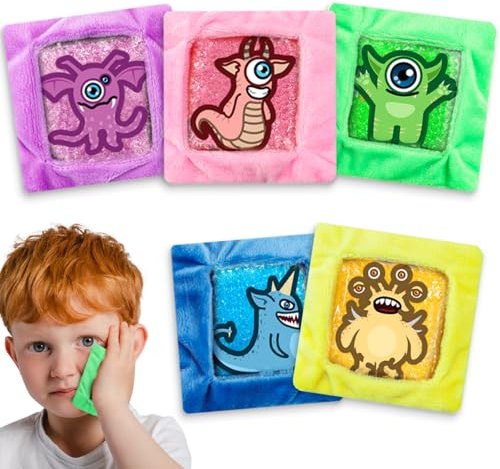 Lot de 5 coussins rafraîchissants en gel pour enfants