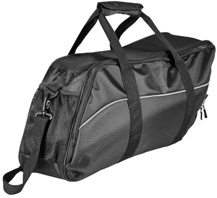 VEVOR Motorcykelsadelväska foderväska, 18 l insats förvaring resa bagage väska organisatör, kompatibel med Harley Davidson 1993–2022 Touring Road/Street Glide/Electra Glide/Road King sadelväska, svart