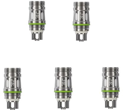 For Eleaf EC-D Dual Mesh Coil 0.15/0.3ohm/0.5ohm bobina 5pcs | Fit with MELO X/Melo 4S/iJust S Tank atomizzatori, iStick X80/XC100 Kit/Pico Plus Mod - Senza nicotina, senza liquido