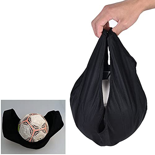 Generic Bärbar Bowlingbollsväska, Lätt och Hållbar Bollpåse för Bowling, Fotboll och Golfbollar, 50 X 23 Cm, Bekvämt Handtagsdesign (Svart)