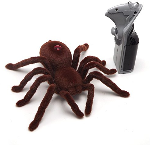 Tipmant Simulation Cute RC Spider Infrared Remote Control Vehicle Car Electric Realistic Animal Kids Prank Scary Toys
