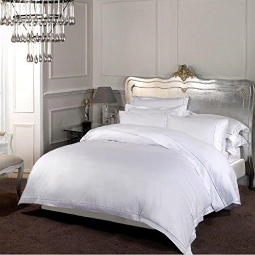Emma Barclay 1000 Thread Count Duvet Cover in White - Super King Bed