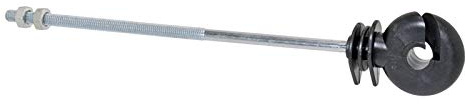 VOSS.farming 10x Ringisolator M6-Large metrisch, 220mm, Abstandsisolator, Langstiel-Ringisolator