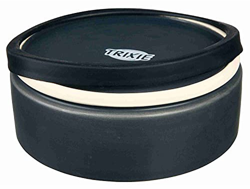 TRIXIE Napf Jimmy, Keramik/Gummi, 0,75 l/ø 16 cm, Diverse