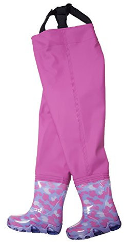 TAMS Kinderwathose Pink 24/25 Matschhose Kinder wathose Anglerhose Fischerhose Spielhose