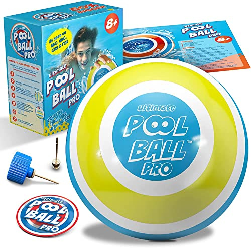 Den ultimata poolbollen professionell – poolspel för barn 8–12 poolleksaker poolbollar poolen utomhusleksak för 8–12 vattenmelonboll pool tonåring leksaker pojkar fyllare