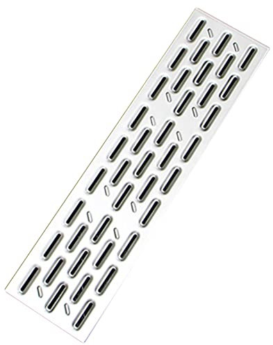 Fadiadem Edelstahl-Abflussgitter-Abflussabdeckung, Innen-/Außenkanal-Abflussgitter-Abdeckung, Rechteck-Graben-Entwässerungs-Gitter, Terrassen-Balkon-Abflusssiebe Plattengitter Regenwassergitter