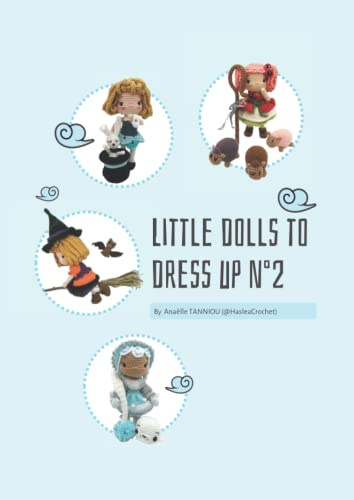 Little dolls to dress up n°2: Doll Amigurumi Crochet Pattern Tutorial