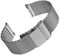 WATCHGECKO Merriott Quick-Release Milanese Mesh Stainless Steel Watch Strap - Polished. Mens Replacement Wristwatch Strap. Easy to Fit Adjustable (22mm)