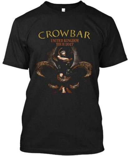 JSONBS Crowbar American Metal Band UK Tour 2017 Vintage T Shirt S-4XL CG233 BlackMediumBlackM
