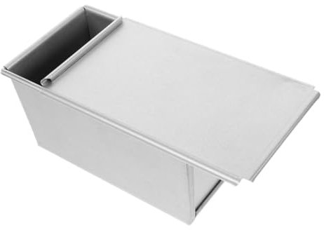 DECHOUS Rechteckige Brotbackform Mit Deckel Aus Metall Für Brotbacken Antihaftbeschichtete Backform Zum Backen Von Toastbrot Wiederverwendbar Für Küche