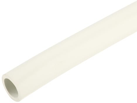 QUARKZMAN 1m Rohrisolierung Schaumstoff, Durchmesser 32mm Isolierstärke 6mm Heizungsrohr Verkleidung für Fitnessgeräte, Rohre (Weiß)