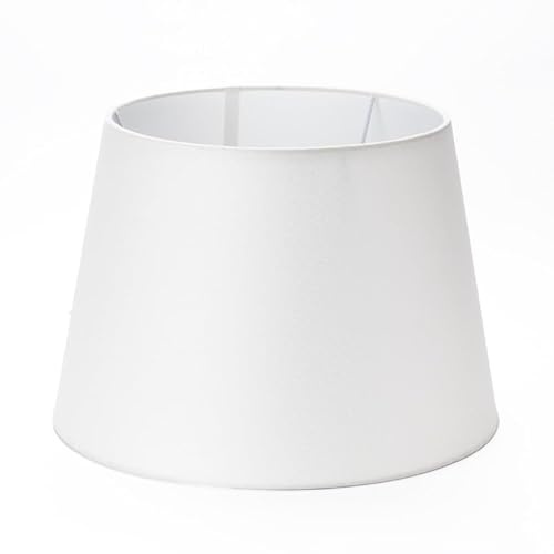 ORION LIGHTSTYLE Lampenschirm Textilschirm für Steh- und Tischleuchten E27 Fassung Ersatzschirm Stoff Durchmesser 330mm Höhe 230mm creme