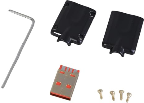 Psdndeww USB 4 Pin Male Connector Plug Male Plug Solder Welding Plate Connectors For Electronics Projects Breadboard Accessories