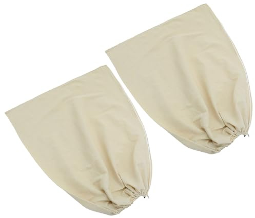 Levemolo 2 Pièces Housses de Protection pour Plantes Toile de Jute Réutilisables avec Cordon Couverture Isolante Respirante Gel Vent et Froid pour Pots Arbustes et Jardin Extérieur