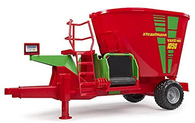 bruder 02127 - Strautmann Verti-Mix 1050 remolque mezclador de forrajes, remolque mezclador, granja, granja de caballos
