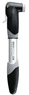 Topeak Minipumpe Mini Dual DX, schwarz/Silber, One Size, TMD-2