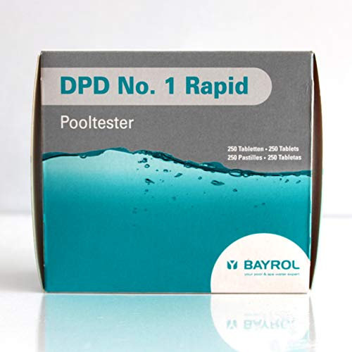 250 Bayrol Testtabletten DPD 1 Chlor-Wert für Pooltester