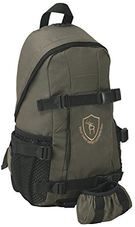 TOURBON klein Jagd Rucksack Day Pack Rusack Jagdrucksack mit Gewehr Pistole Halter - Grün