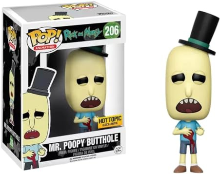 Funko - Figurine Rick & Morty - Butthole Battle Damaged Exclu Pop 10cm - 0889698132961
